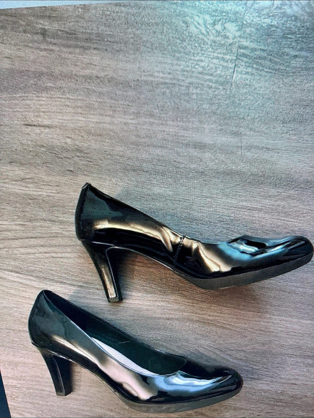 Black Pointed-Toe Heels Like New